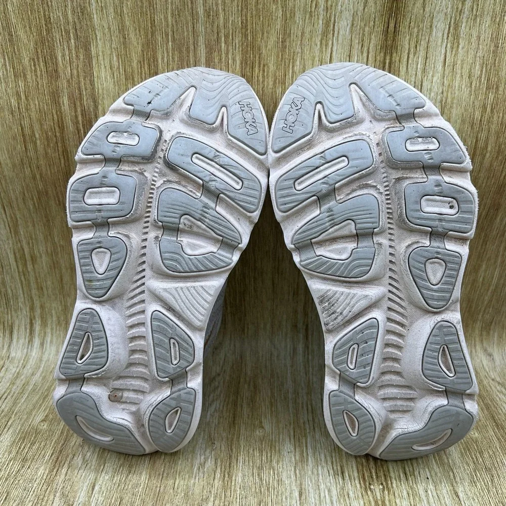 Hoka One One Gaviota 5 Women's Size 11 Harbor Mist Rose Gold Shoes 1134235 HMRG